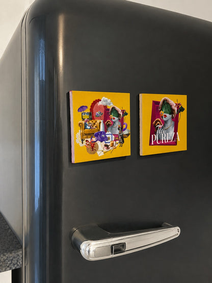 Azulejo Magnético Personalizado com Fotografia
