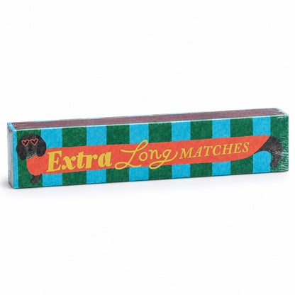Caixa de Fósforos de Segurança Dachshund com ilustração de um cão Dachshund